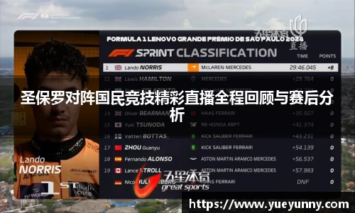圣保罗对阵国民竞技精彩直播全程回顾与赛后分析